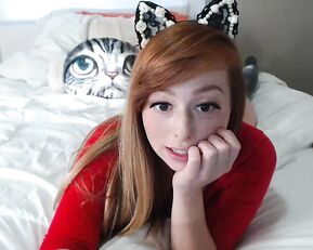 May_marmalade sexy redhead busty teen masturbate webcam show