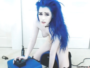 Kati3kat riding on hitachi machine