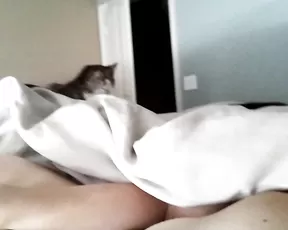Cumming playing with her clit in private webcam video