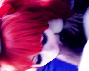 Mechamusume red hair milf make POV blowjob BF in private premium video