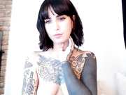 Anamercury juicy tattoo milf masturbate hitachi webcam show