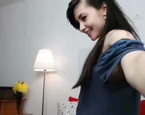 Laurenbrite sexy slim teen fucking pussy webcam show