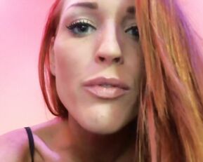 JennyBlighe sweet redhead teen finger pussy in private premium video