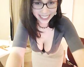 Bellabrookz sexy busty secretary free webcam show