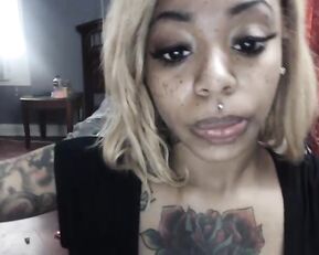 Creamyexotica busty tattoo latina show her veru big wet pussy webcam show