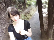 Island Adventure sexy teen public show big natural tits webcam show