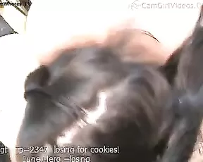 Heidi getting some head