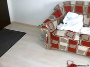 Horny wife is with her husband