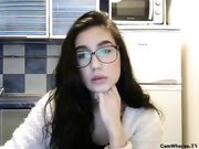 Sexy lady is sucking a dick