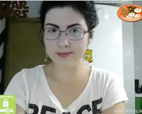Sexy Asian chick rides her man on cam