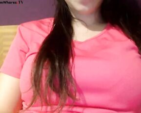Deliciousa teen play with huge boobs webcam show