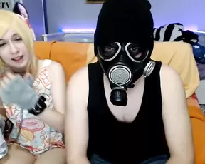 Big ass blonde rides a cock