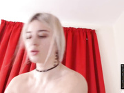 Vicky is pleasing her man