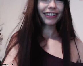 Laureenbriteprivate2014 beauty teen teasing with bf webcam show