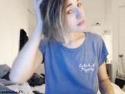 Pretty brunette milf wife suck cock when parents leave house for go to church