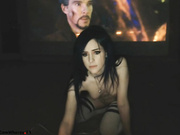 Pretty blonde milf make sex fun with husband sunday night when parents leave