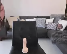 Ebony woman is sucking a shaft