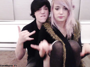 Sweet teen blonde show nude tits webcam show