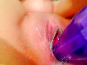 Curly woman is sucking a cock