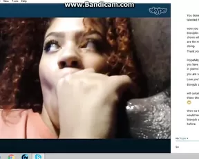 Redhead hot latina make passion blowjob webcam show