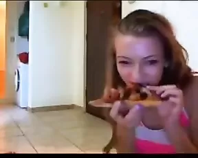 Young slim teen free teasing webcam show