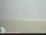 Teen play with her huge boobs webcam show