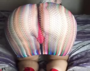 Juicy milf blonde teasing with ice-cream webcam show