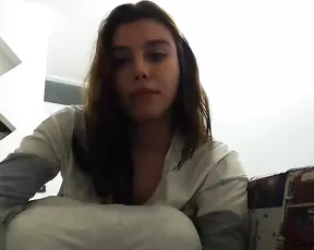 Foxy blonde teen gagging deep