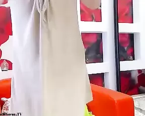 Cheerleader Rides A Lucky Nerdy Mofo