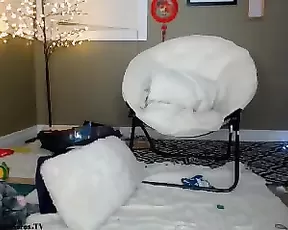 Jackieheart beauty milf brunette in stockings masturbate webcam show