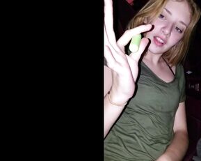 Nice blonde teen get POV couple sex webcam show