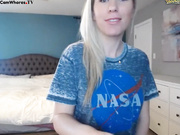 Babe plays with her snatch