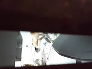 Naked brunette in bath teasing webcam show