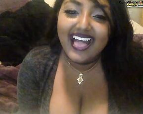 marcelinee juicy milf black latina teasing webcam show