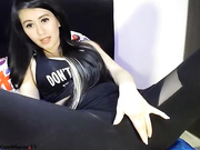 I love when she is taking a shower