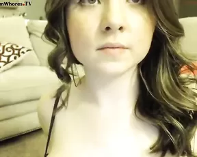 Pale amateur couple recorded during fucking