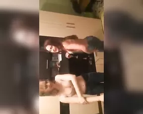 Russian bra dance periscope
