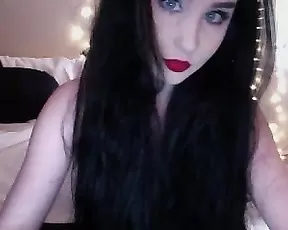 viol3t_ hot sexy teen brunette in bed free webcam show