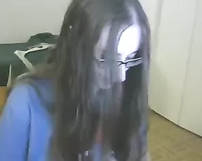 Boringkate nice girl in glasses free private show