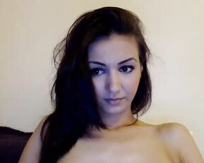 Realbarbiex nude milf brunette vibrating clit webcam show