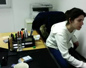 Lady_anal bf blowjob in office webcam show