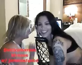 VictoriaRoze w Jemmastoned - Hot  Lesbian Copuple