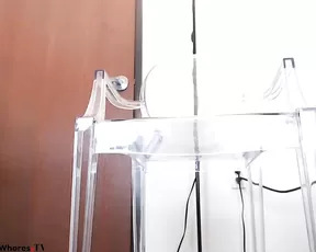 Eeeveee - Clear Chair Cumshow (1/2)
