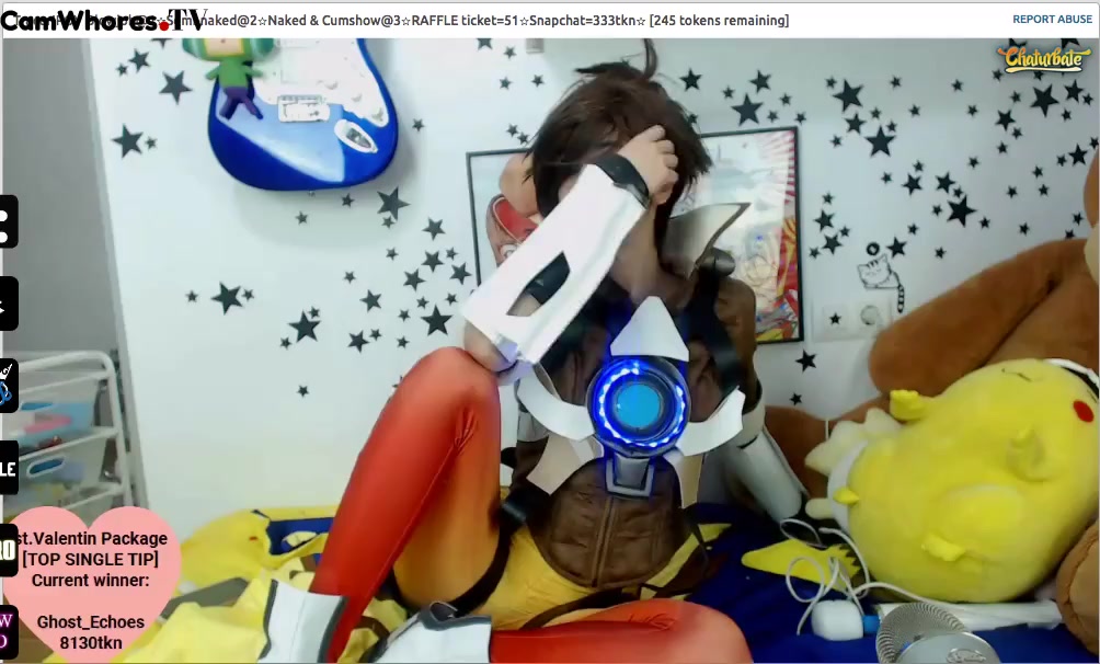 Tracer cosplay porn