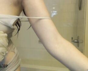 Kweenflaxi soapy sexy girl in shower private premium video