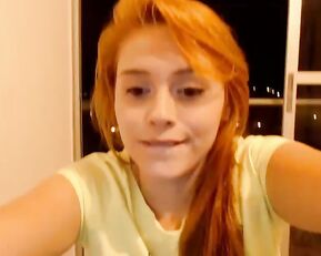 Arianajolie redhead teen show ass webcam show