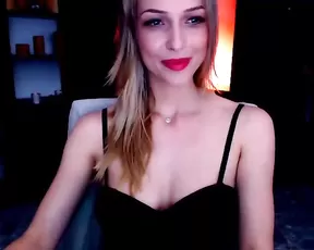 Sophieangel beauty busty milf blonde masturbate her wet pussy private show