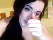 Arwen_eevee sweet slim teen masturbate use glass dildo private show