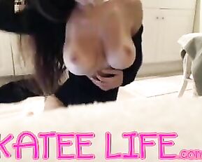 Kateelife busty teen group shows pussy webcam show