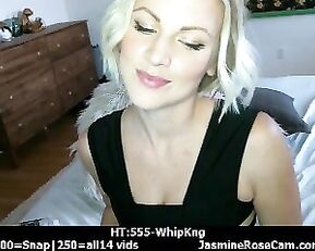 Jasmine_Rose sexy blonde DP masturbate webcam show